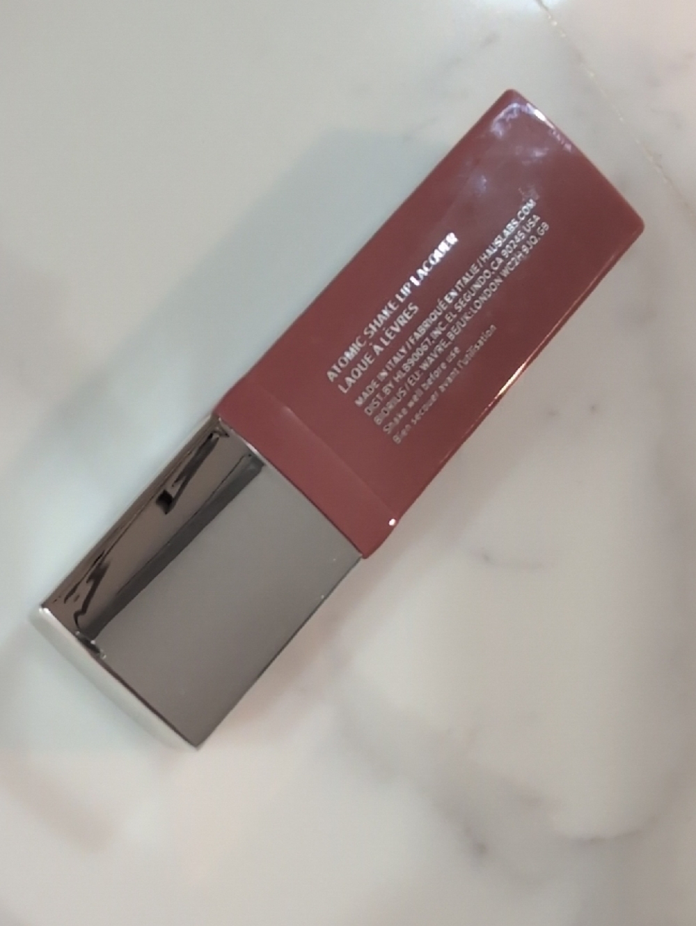 New Without Box Atomic Shake  Haus Labs Lip Lacker - Sheer Blush - Picture 3 of 4